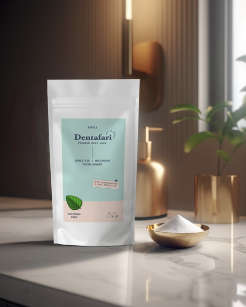 Zahnpulver Hydroxylapatit Probiotika