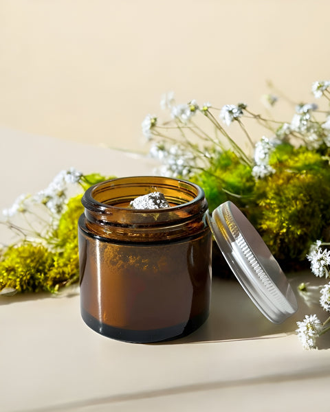 Zahnpulver Hydroxylapatit Glastiegel